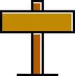 © bigpa - wooden guidepost and signpost icon illustration