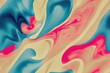 Bright marbled painted abstract active wear pattern. Seamless summer fashion organic clothing fluid ink design tile.