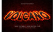 © xuwaji - volcano text effect easy editable