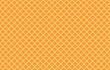 Wafer seamless pattern. Sweet dessert waffle texture background. Ice cream cone. Vector illustration