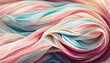 Leinwandbild Motiv Abstract twirling pastel colors as background wallpaper header