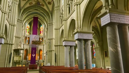 Poster - St Peter and Paul Church interior, Bern, Switzerland