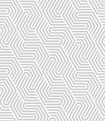 Wall Mural - Vector seamless texture. Modern geometric background with hexagonal tiles.