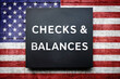 © gguy - Checks and Balances - Separation of Powers in the United States of America