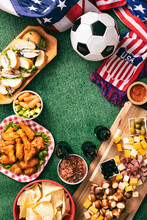 Sports: Team USA Soccer Tailgate Party Food