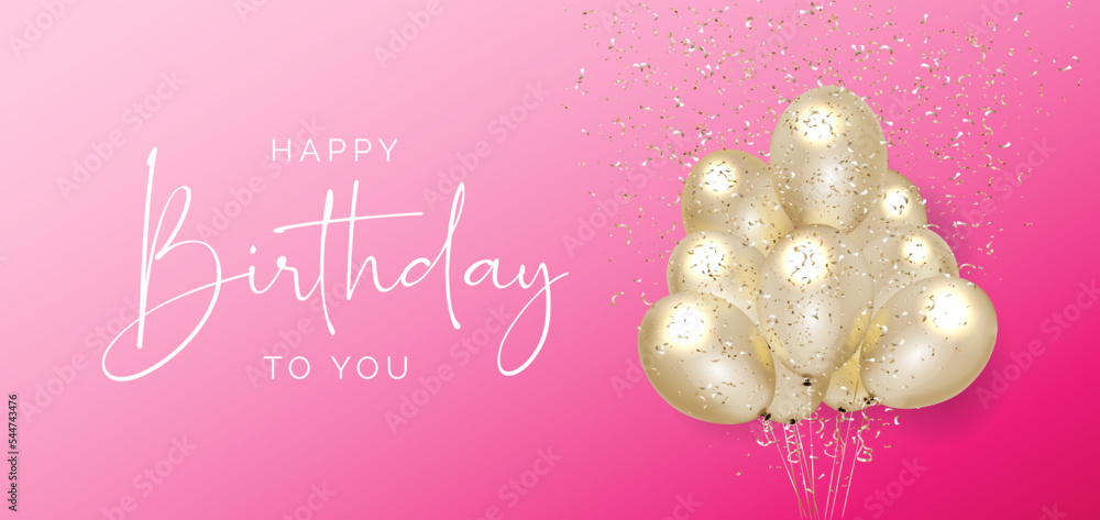 Vector happy birthday to you greeting card template. Greetings card ...