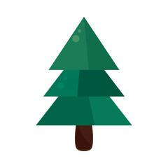 Sticker - pine tree icon