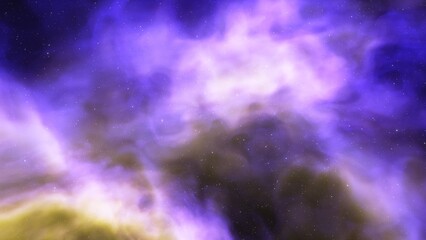 nebula gas cloud in deep outer space
