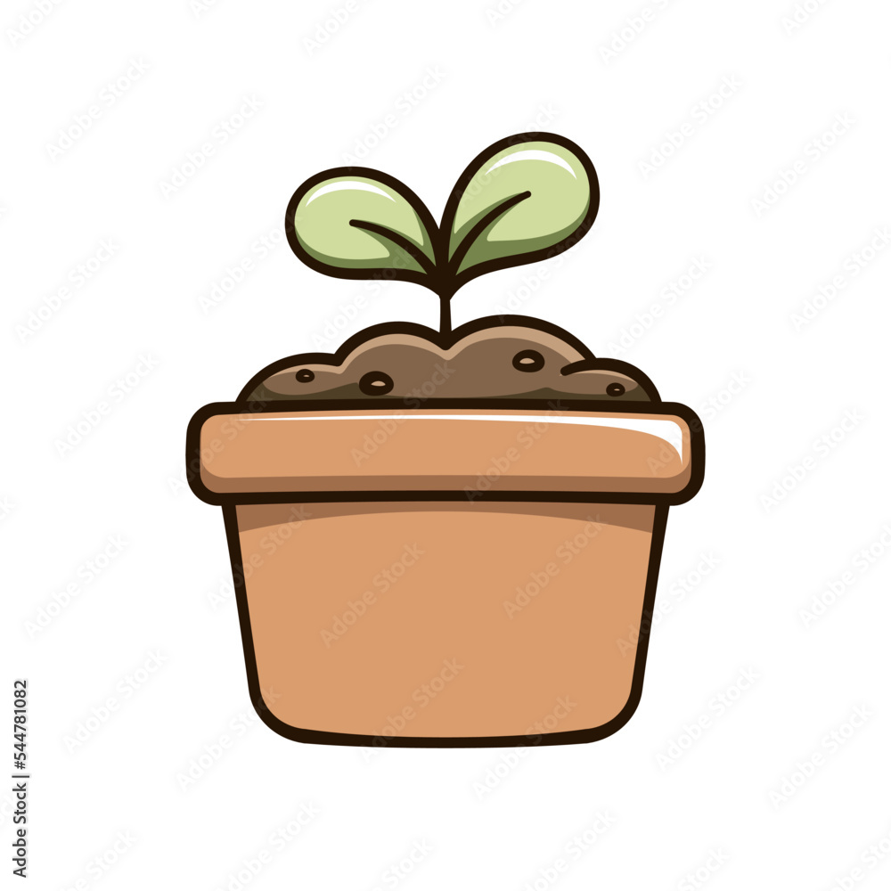 Plant Seed Germination Stages Vector Illustration Stock Vector (Royalty  Free) 1649912935 | Shutterstock, image size:1000x1000