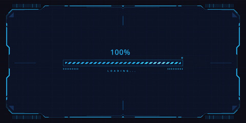 Game loading on monitor technology concept design