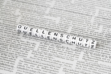 Wall Mural - Quellenschutz