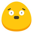 scare afraid unhappy emoji icon