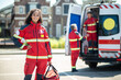 © zinkevych - Smiling female paramedic ready for her shift
