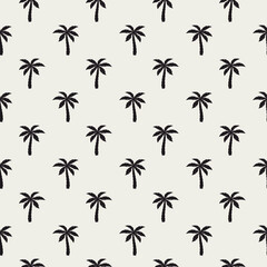 Wall Mural - palm seamless pattern. repeating palm trees pattern. modern coconut tree. contemporary background. r