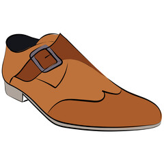 Sticker - Shoes Hand Drawn Vector Icon