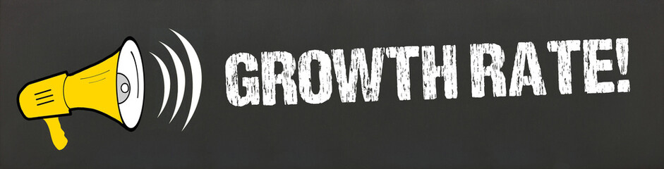 Wall Mural - Growth Rate!	