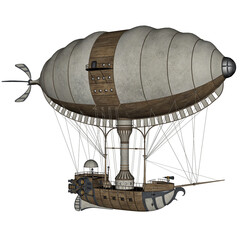 Wall Mural - Hot air balloon - 3D render