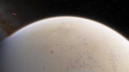 planets and galaxy, science fiction wallpaper. beauty of deep space. billions of galaxy in the unive