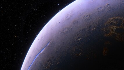 planets and galaxy, science fiction wallpaper. beauty of deep space. billions of galaxy in the unive