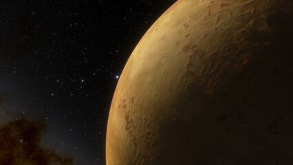 planets and galaxy, science fiction wallpaper. beauty of deep space. billions of galaxy in the unive