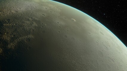 Planets and galaxy, science fiction wallpaper. Beauty of deep space. Billions of galaxy in the universe Cosmic art background 3d render
