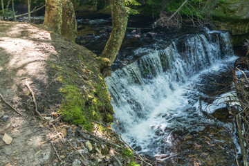 Wall Mural - Mosquito falls in Michigan