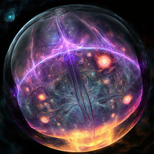 Mysterious Energy Enclosed In A Globe