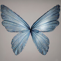 Wall Mural - glow butterfly