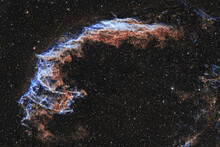 Eastern Veil Supernova Remnant In Cygnus