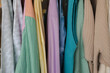 © Austockphoto - Clothes on a rack close up