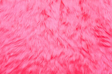 Pink Fur Background