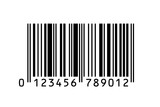 Fototapeta  - Barcode 13 isolated PNG