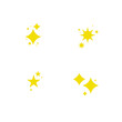 © Rifki Fachrudin - Yellow  gold  orange sparkles symbols vector. The set of original vector stars icon.