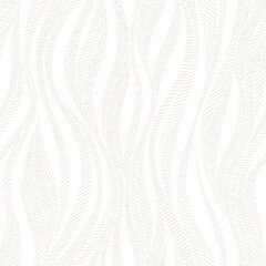 Vector seamless grey pattern. Modern stylish grey and white background. Grey waves pattern
