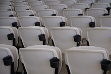 Empty Seat Rows In Amphitheater