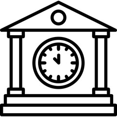 Poster - Clock Icon