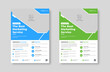 © Pixart Studio - Creative corporate trendy unique business professional marketing agency modern simple leaflet flyer design for attractive business poster layout, business minimal abstract advertising vector template.