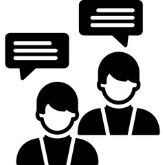 Sticker - Conversation  Icon