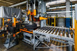 © nordroden - Production line for rubber compound calendering in workshop