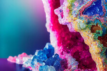 Colorful Crystal Background