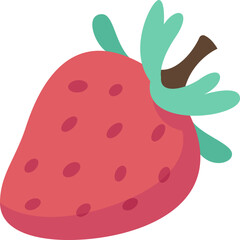 Wall Mural - strawberry  icon