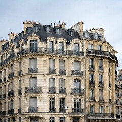 Sticker - Paris, ancient building