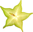 Slice of starfruit