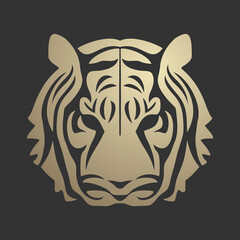 Sticker - Tiger head draw