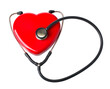 © AlenKadr - Medical stethoscope and heart