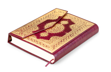 Wall Mural - Red-Gold Holy islamic Quran Book