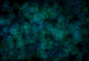 Wall Mural - abstract background with bokeh