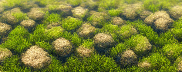 Sticker - grass in the field