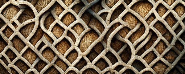 metal grid background