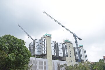 Building under construction 